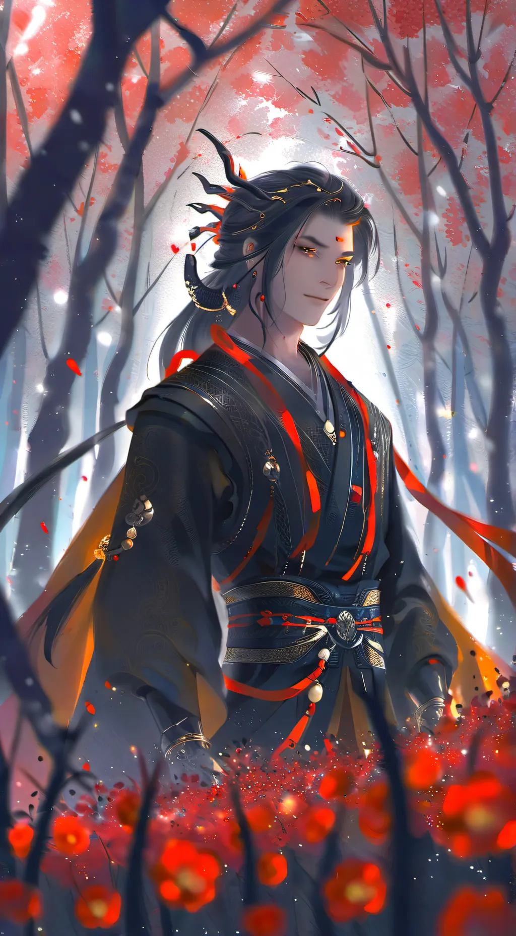 ai character: AFFRIGHTED BLOT 2 background