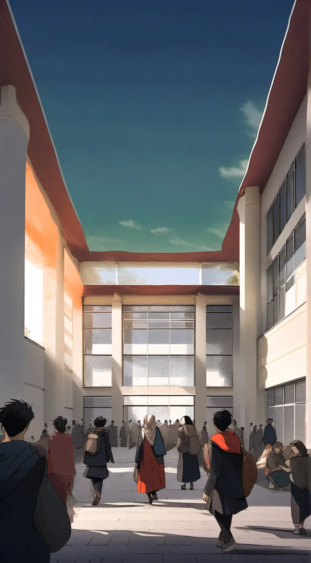 ai character: My school background