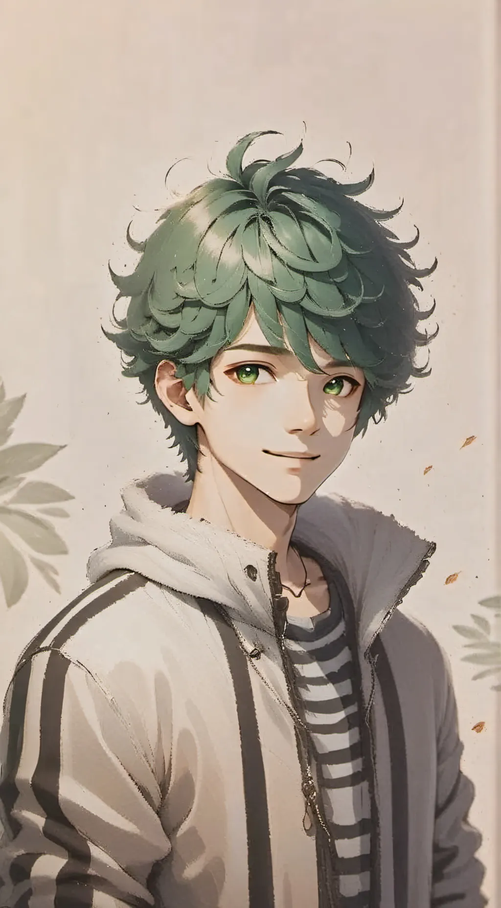 ai character: Kieran  background