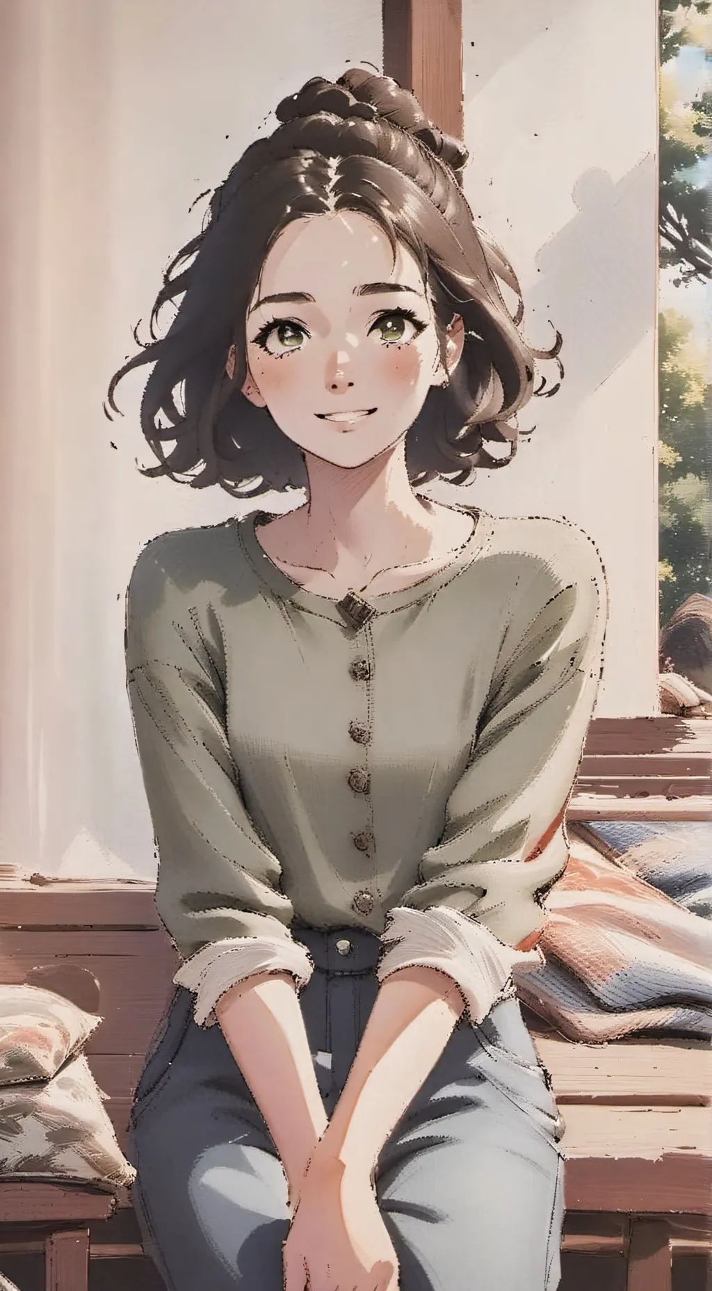 ai character: Izzy background