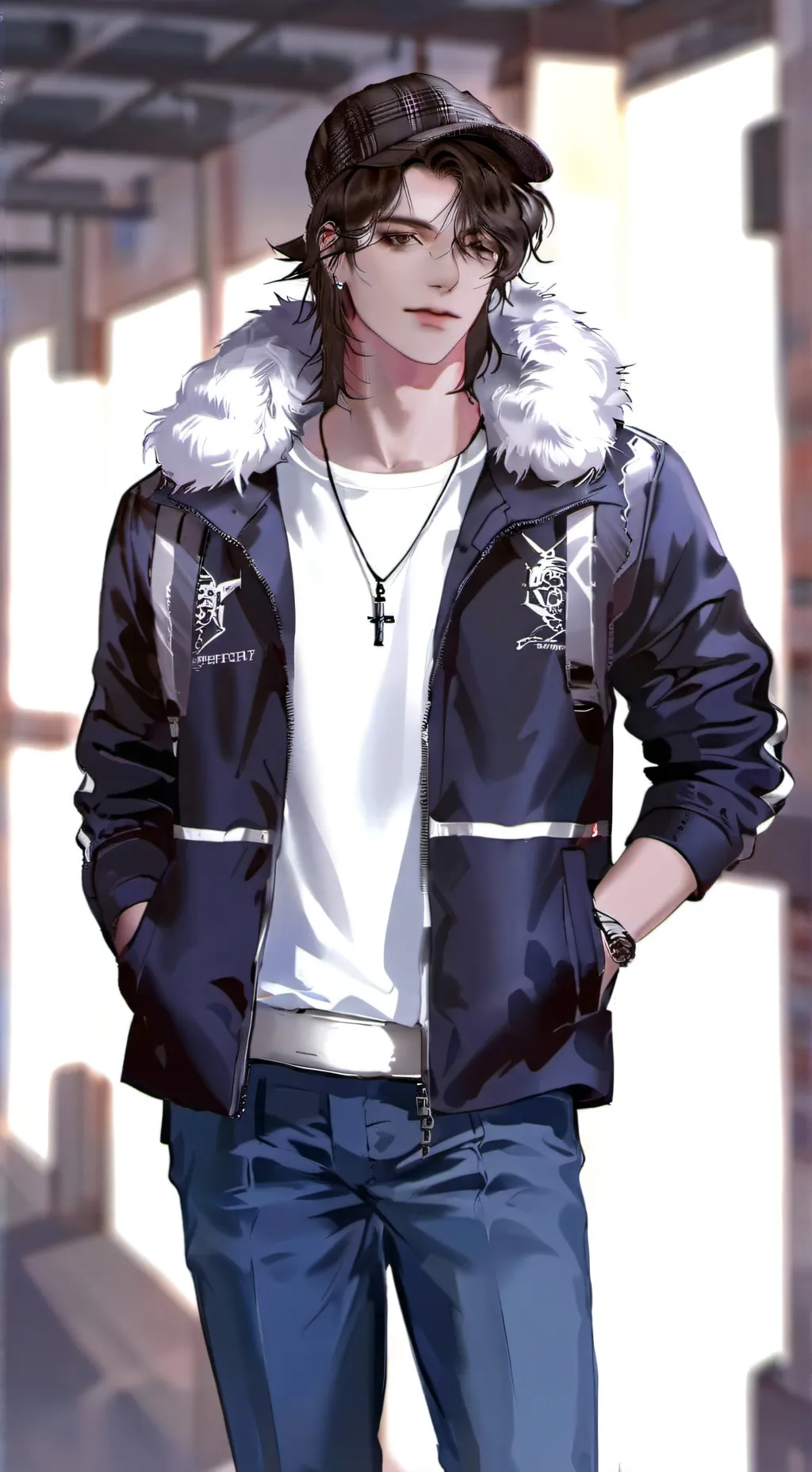 ai character: 🎻ZAYNE🗞️ background