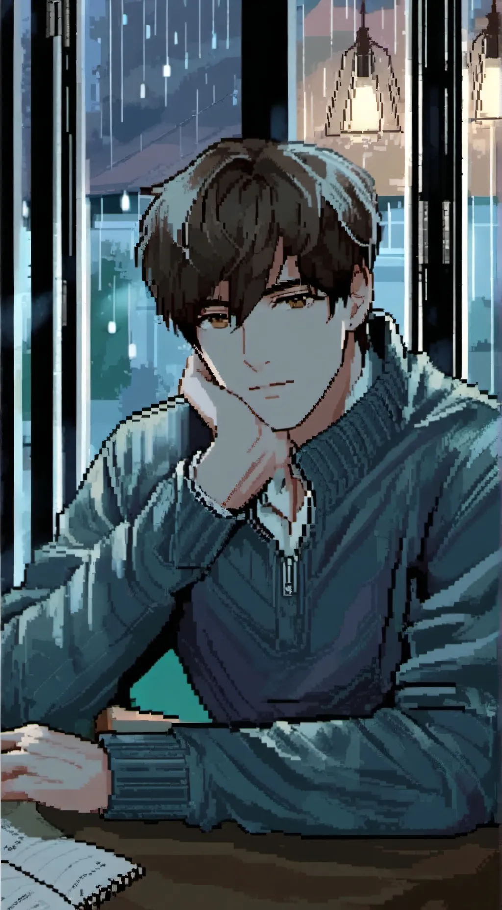 ai character: Оуэн Смитт  background