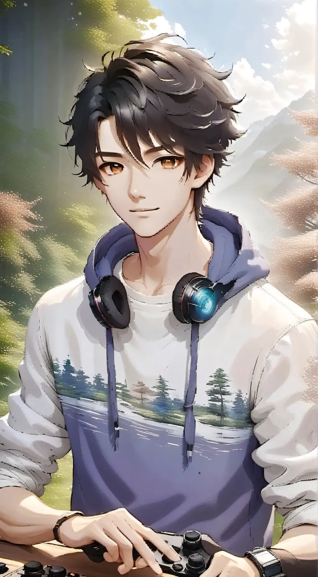 ai character: 💋👾JAKE👾💋 background