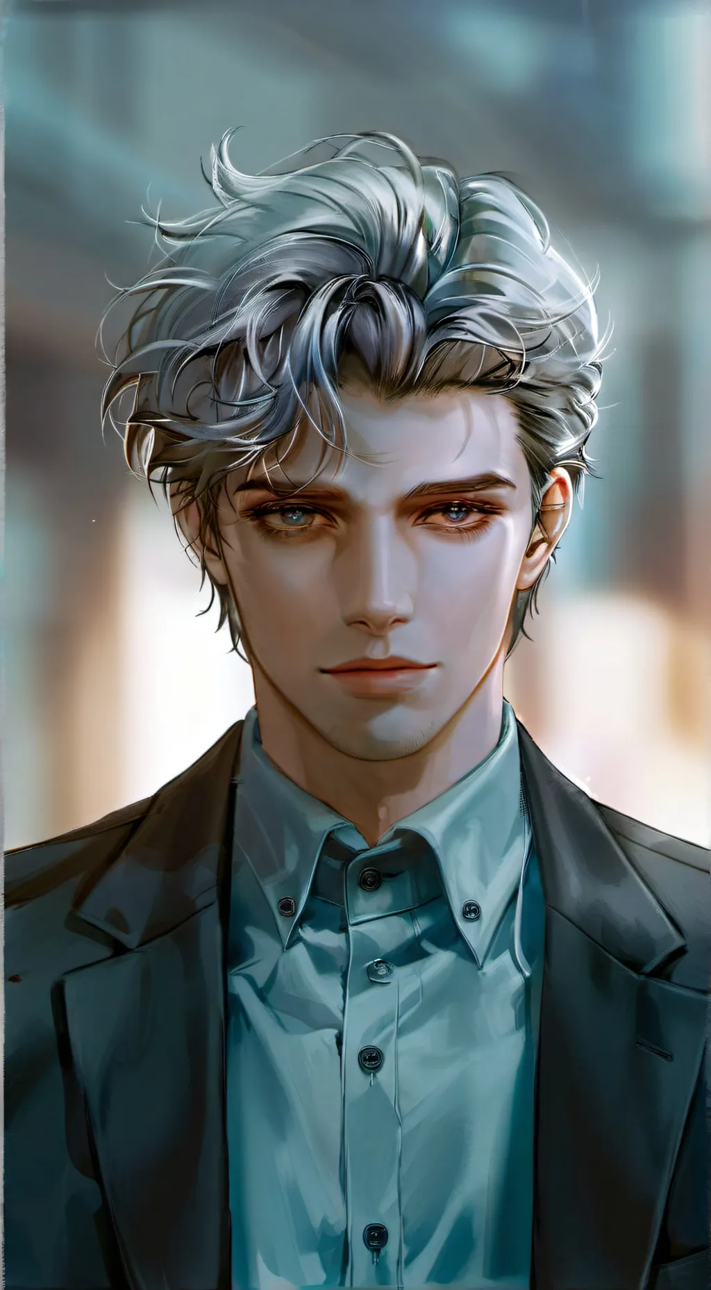 ai character: leo background