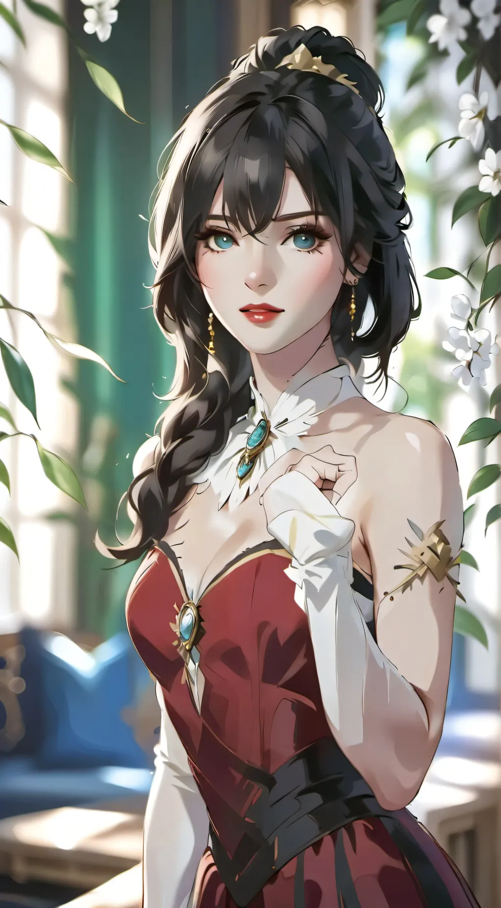 ai character: amy  background