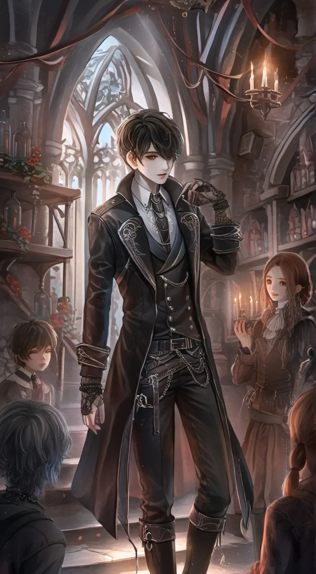 ai character: Ethan Allen  background