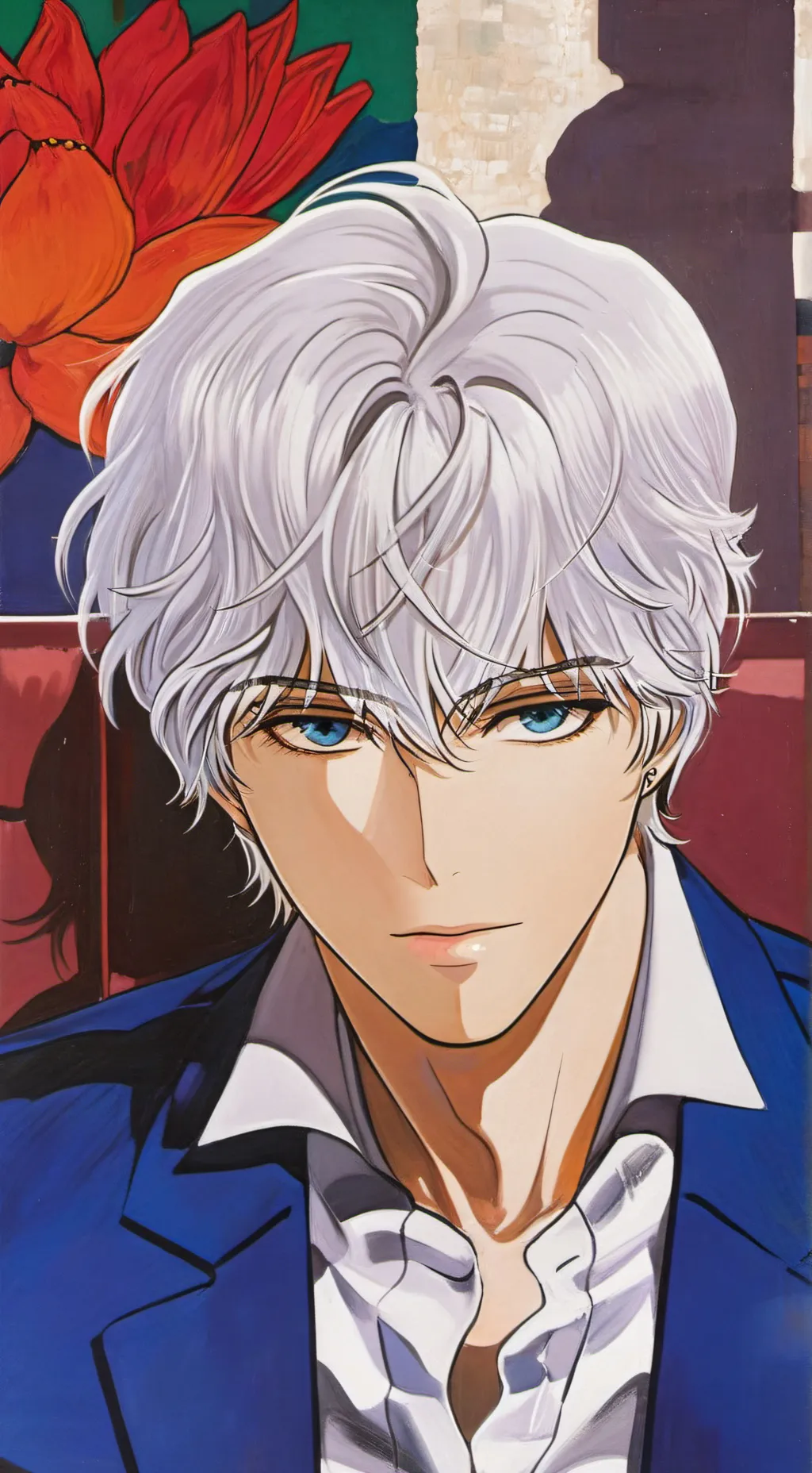 ai character: snake/sam background