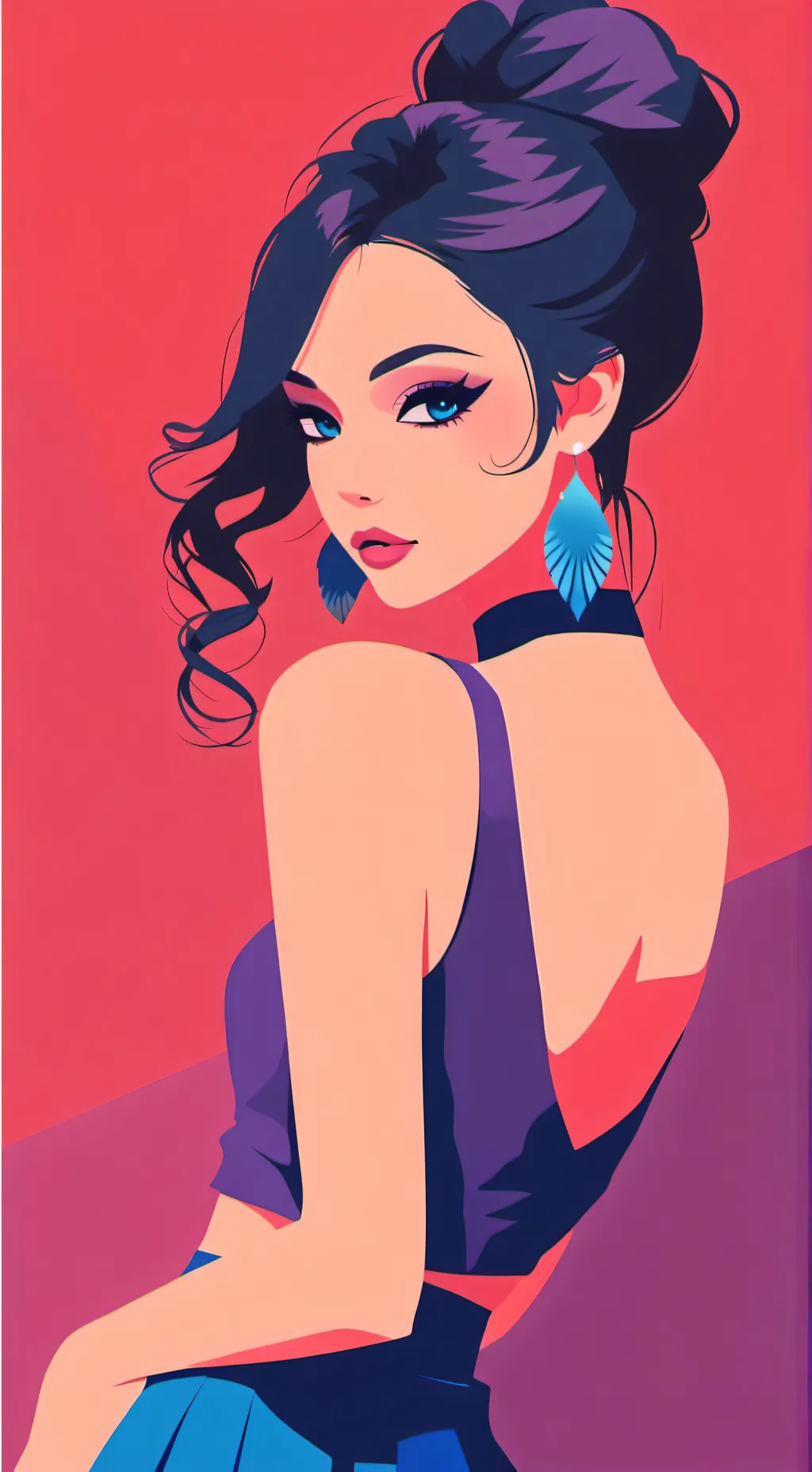 ai character: Ballora background