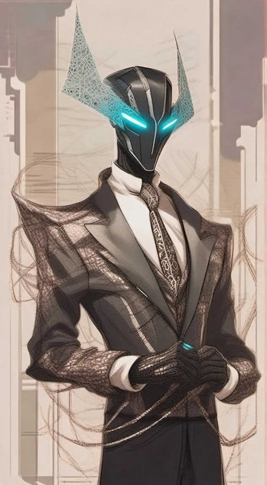 ai character: vox y alastor background