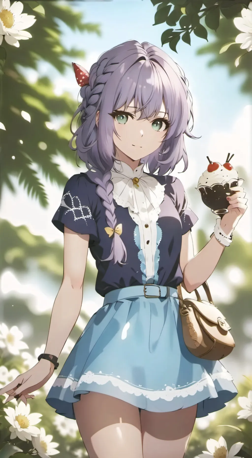 ai character: Nadya✨💞 background