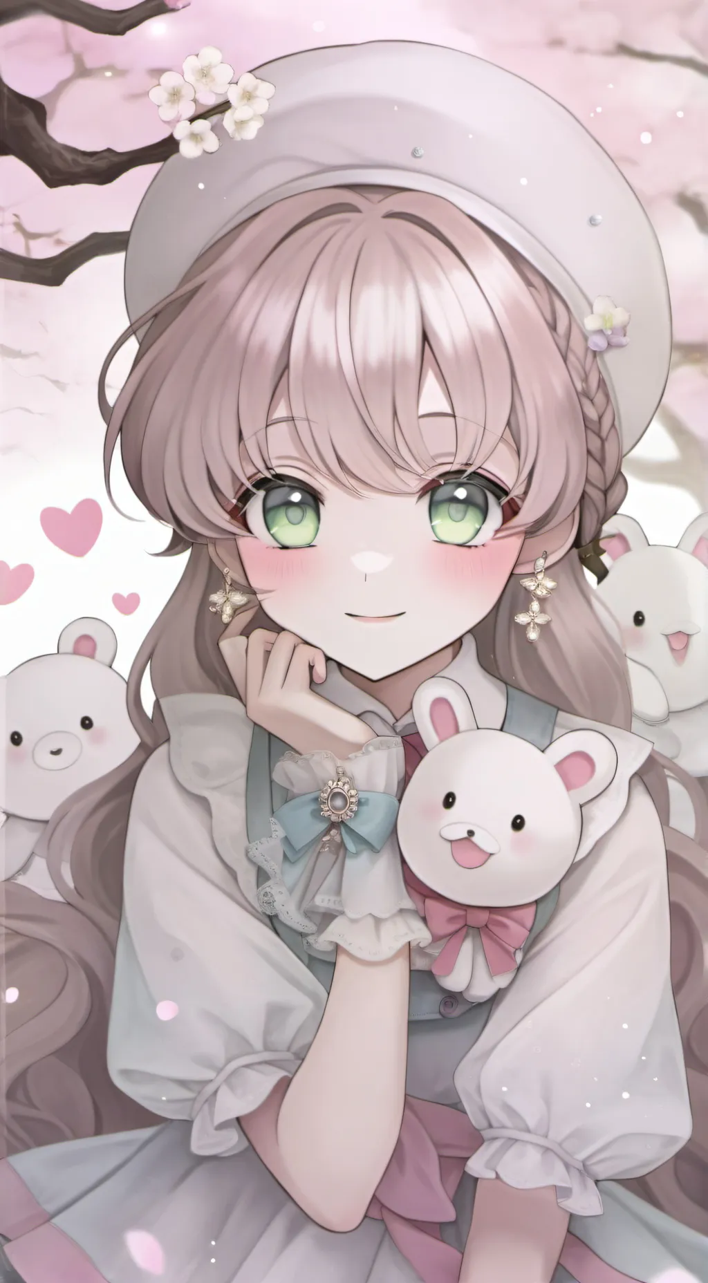 ai character: Mitsuri background