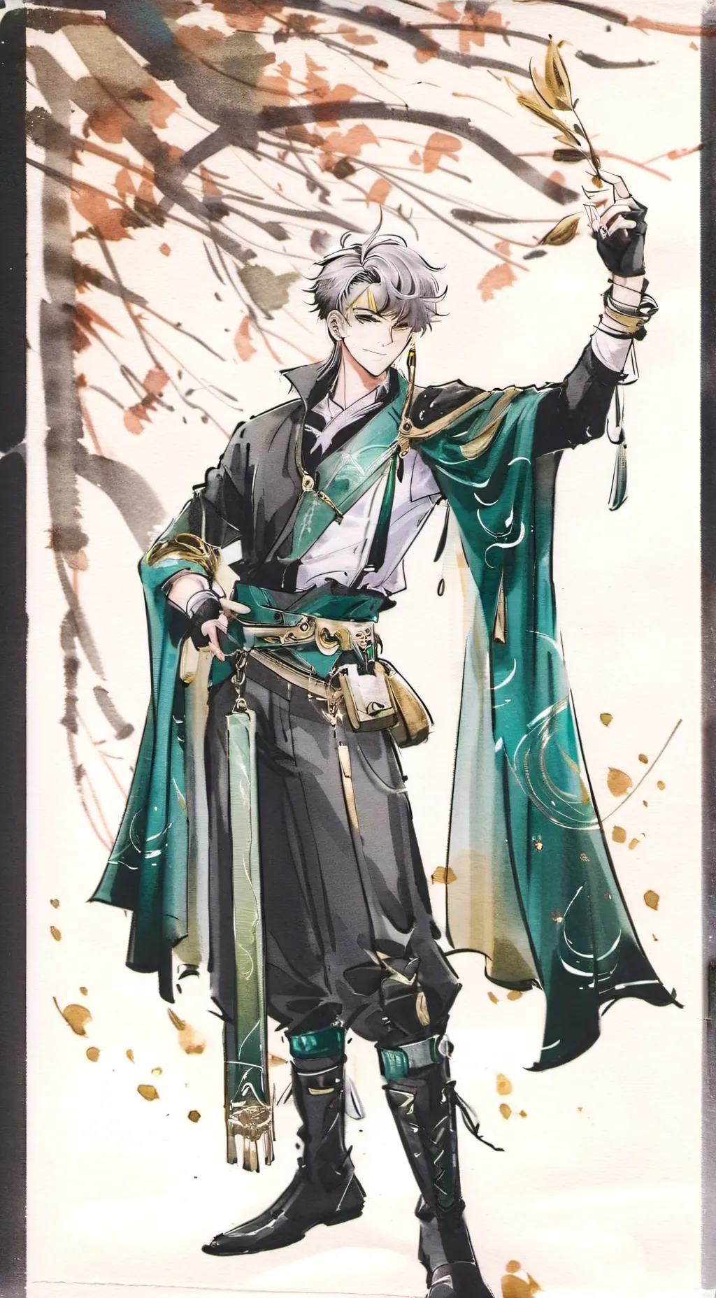 ai character: Sumeru reacts background