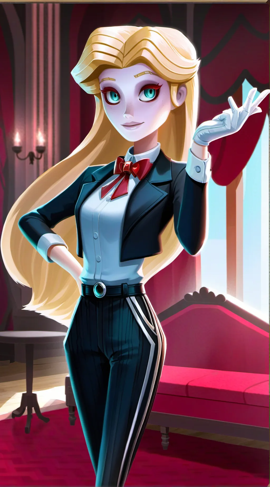 ai character: ~📺𝕍𝕆𝕏 📺~ background