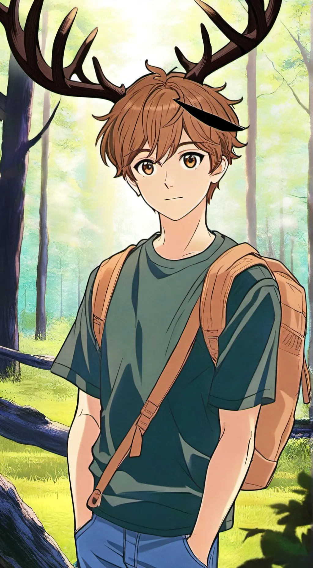 ai character: justin background