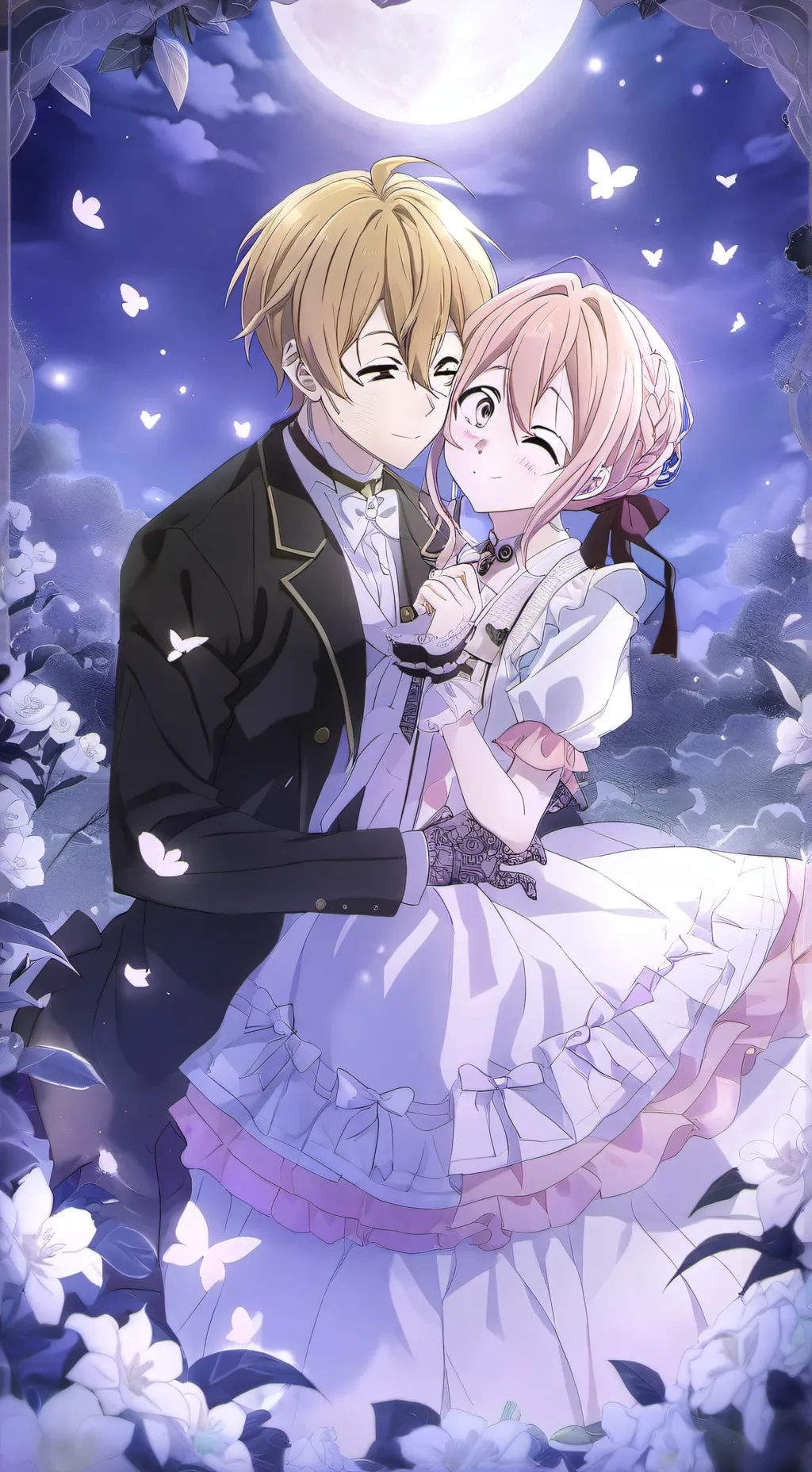 ai character: Mitsuri X obanai background