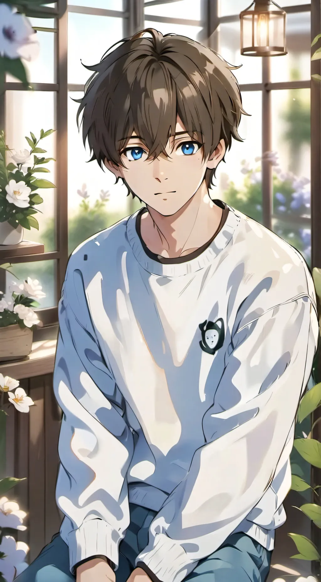 ai character: Mark background