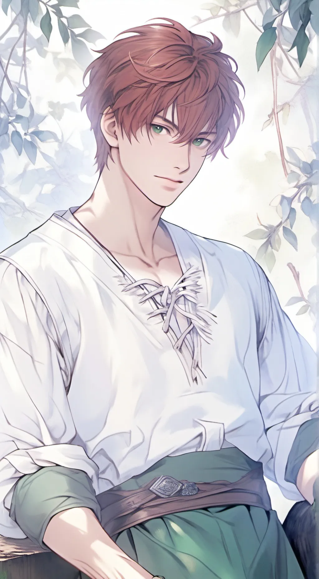 ai character: Bryce 🌿 background