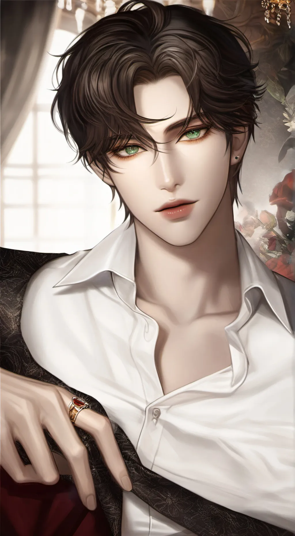 ai character: Preston background