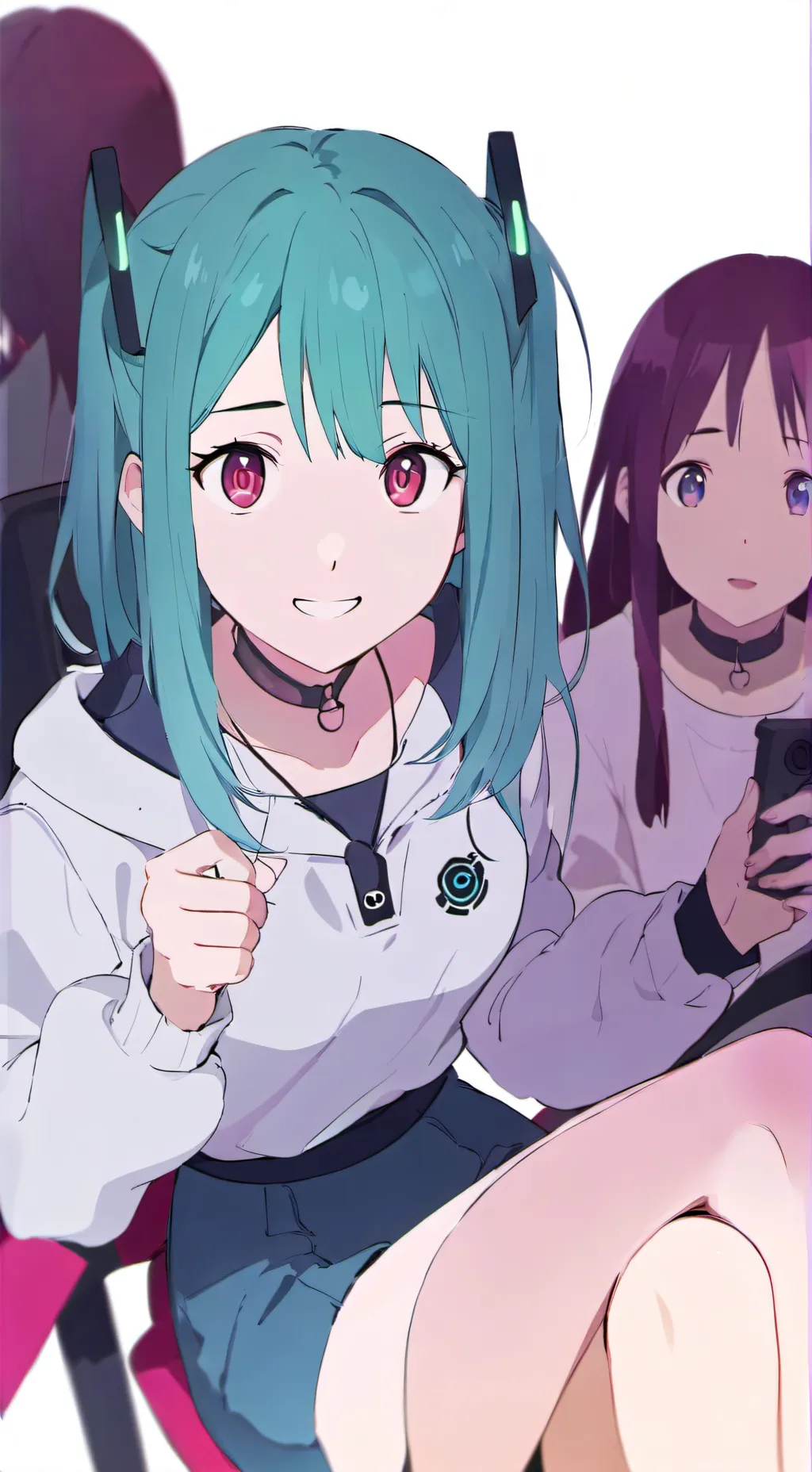 ai character: two things  background