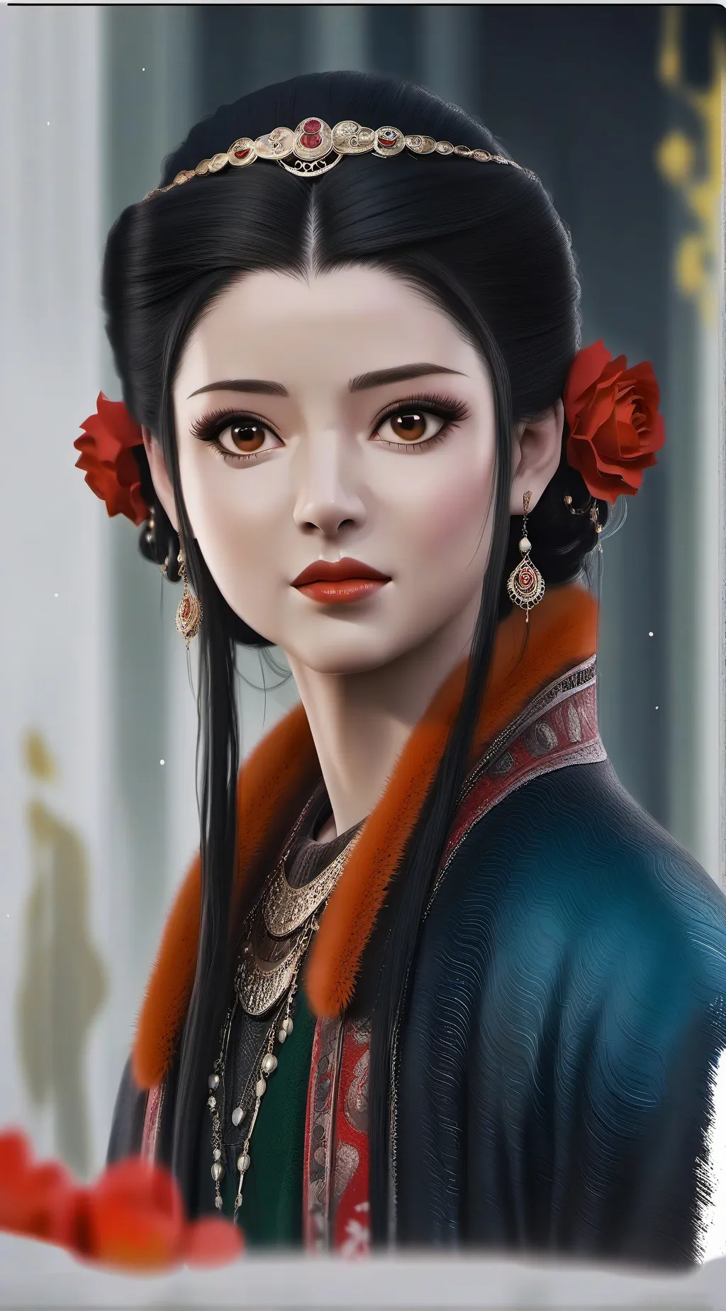 ai character: sama u kuci background