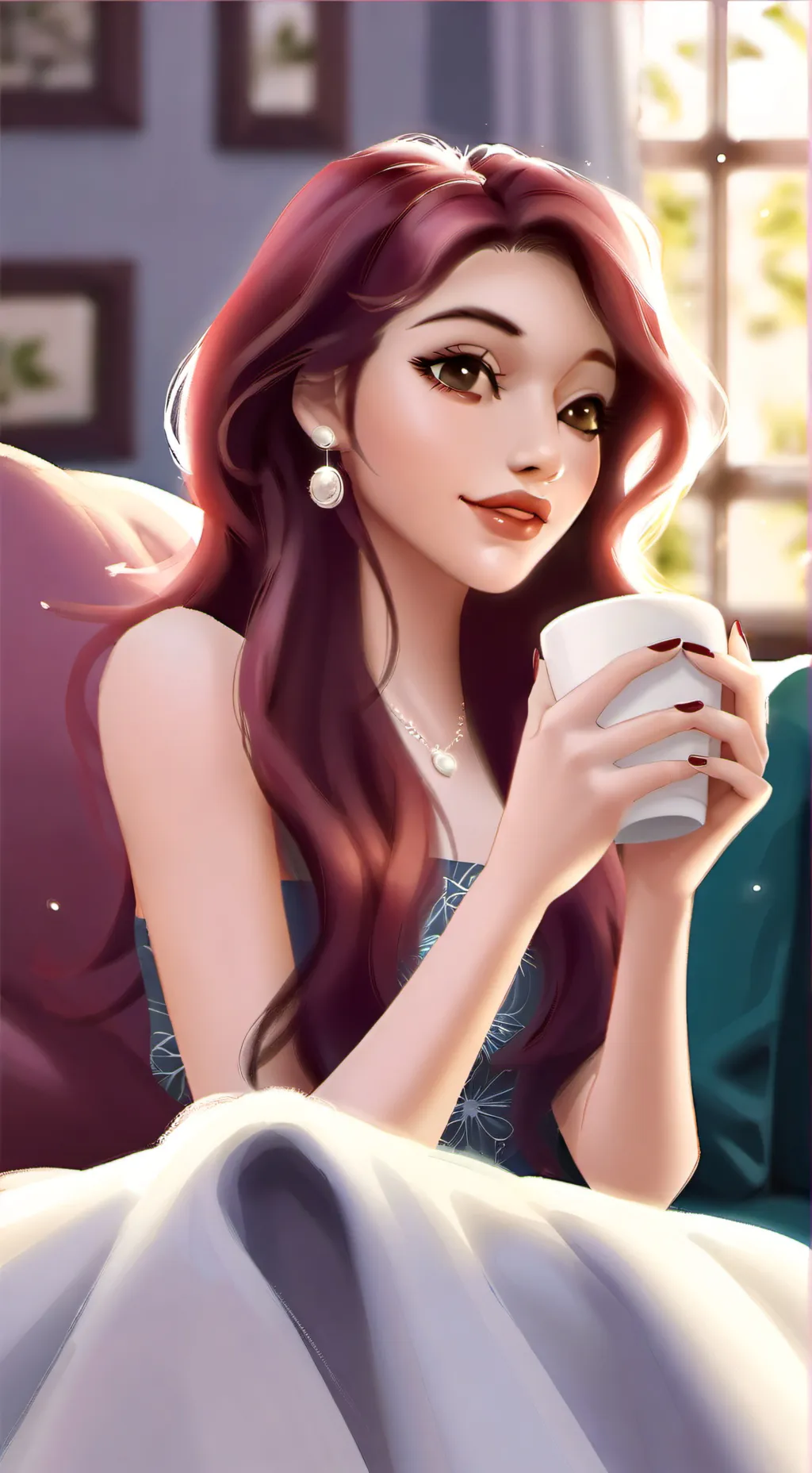 ai character: Amor a Primera ves background