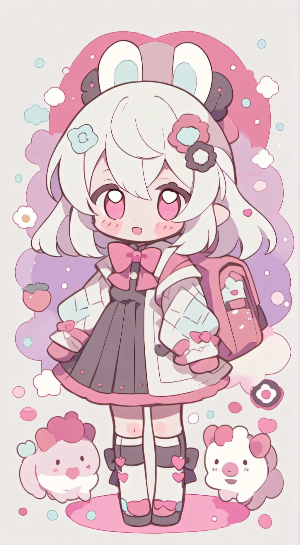 ai character: Dw expirements!!! background