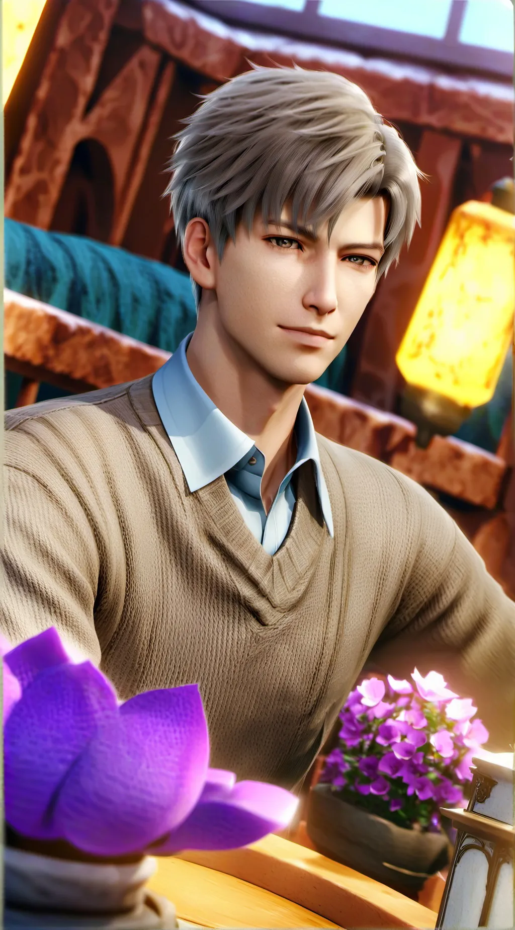 ai character: Dad background