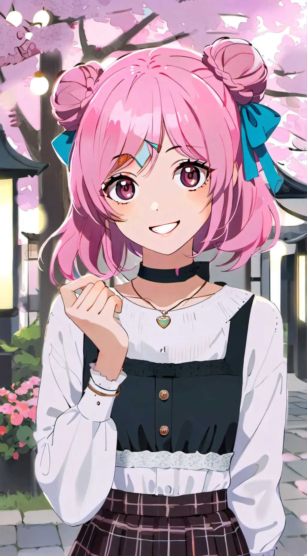 ai character: Léa background