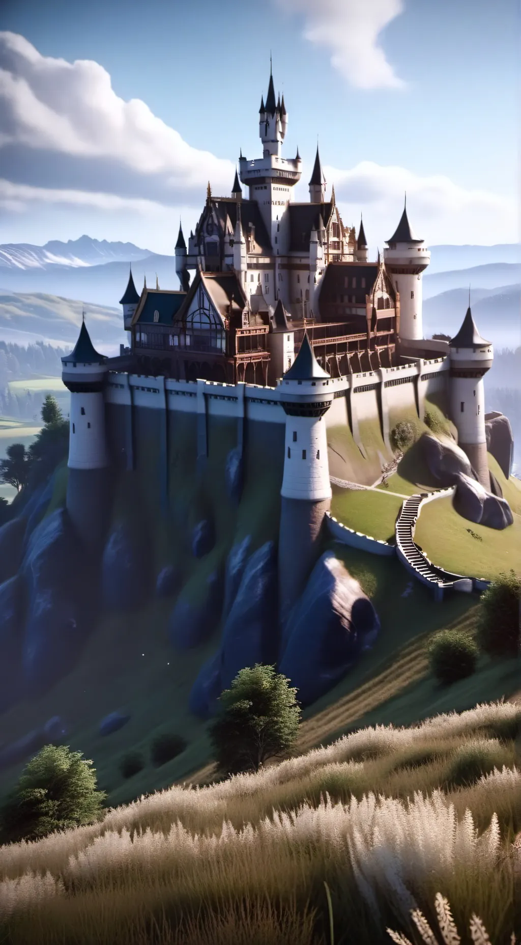 ai character: Hogwarts background