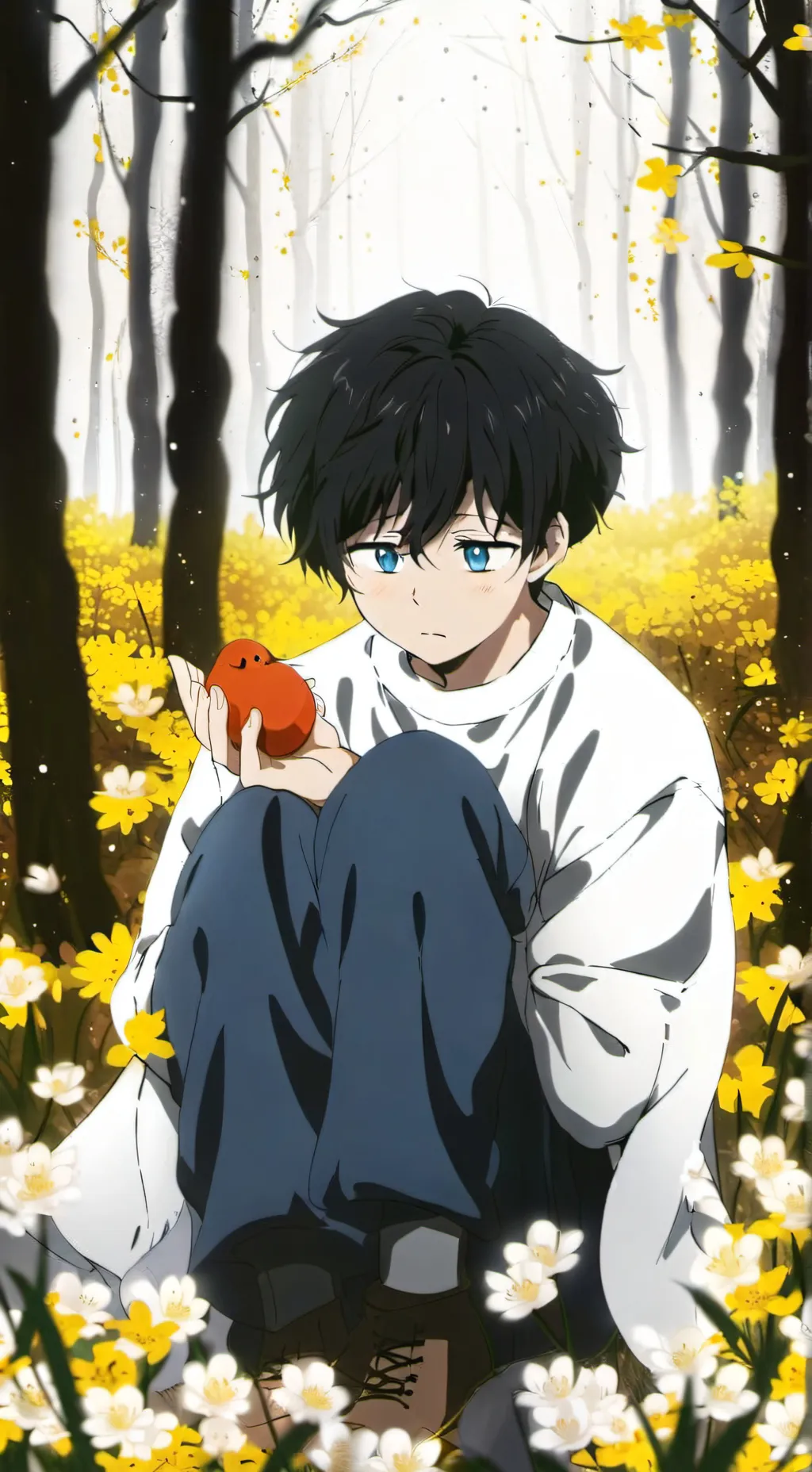 ai character: Deku y/n cook💀 background