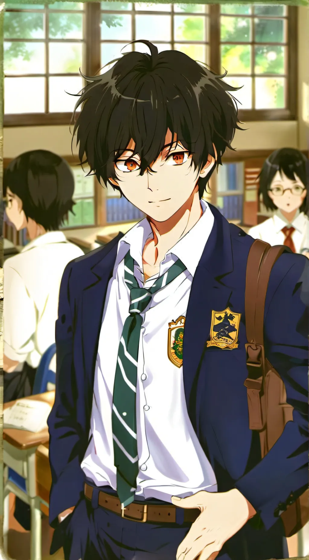 ai character: Harry background