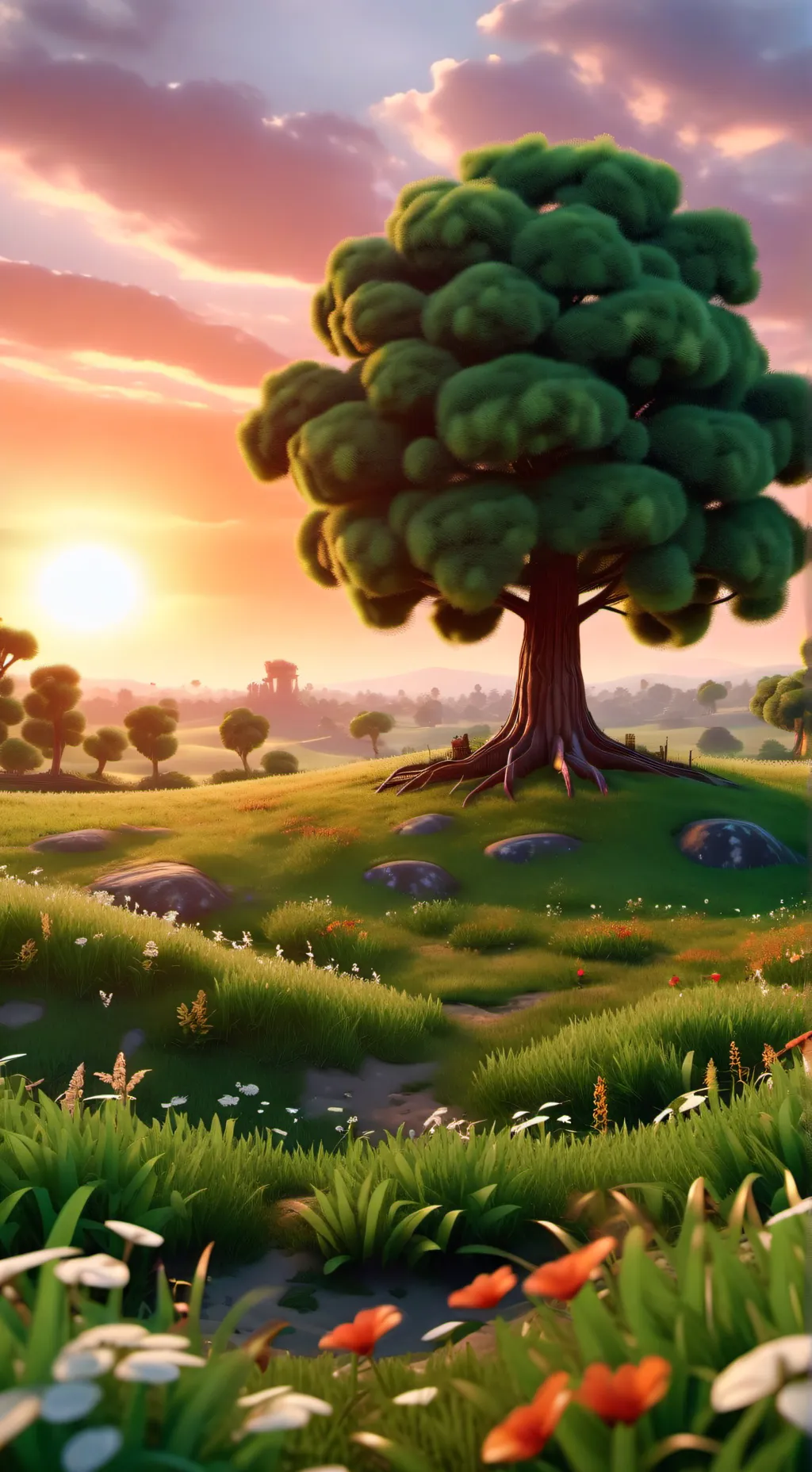 ai character: Hashira baby party background