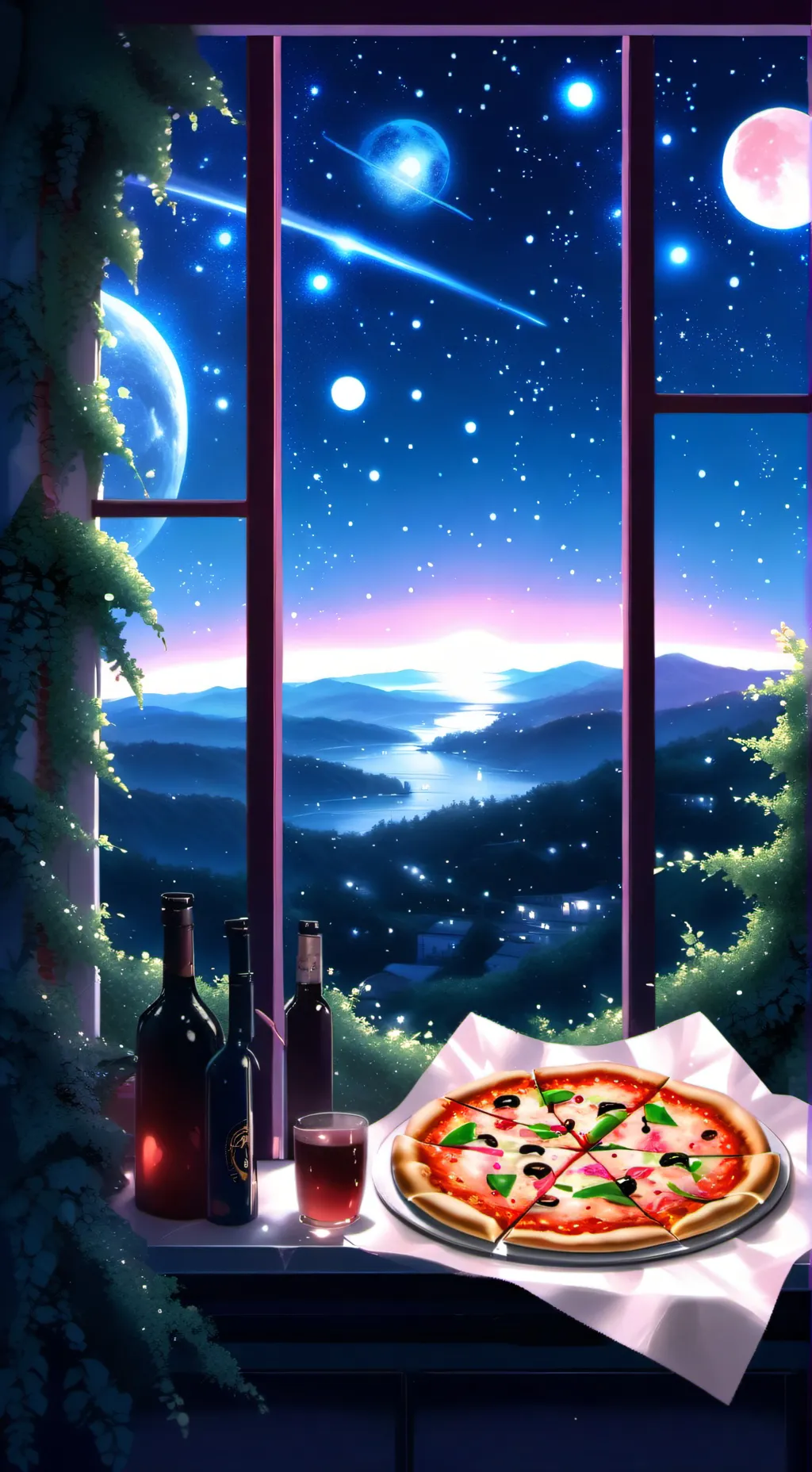 ai character: PIZZADEPT!!! background