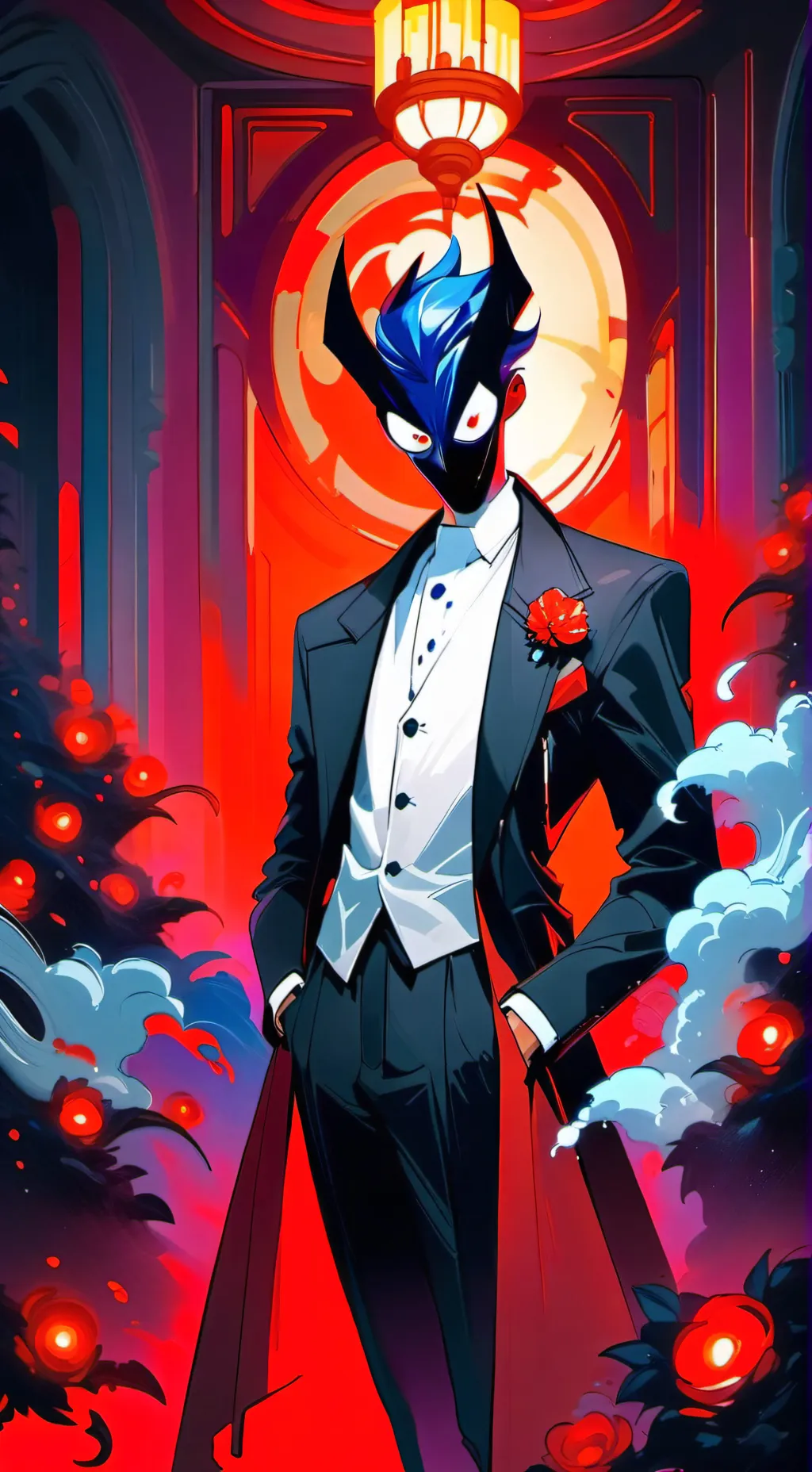 ai character: Hazbin hotel  background