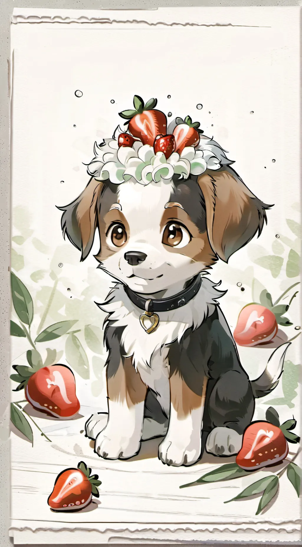 ai character: cake hound background