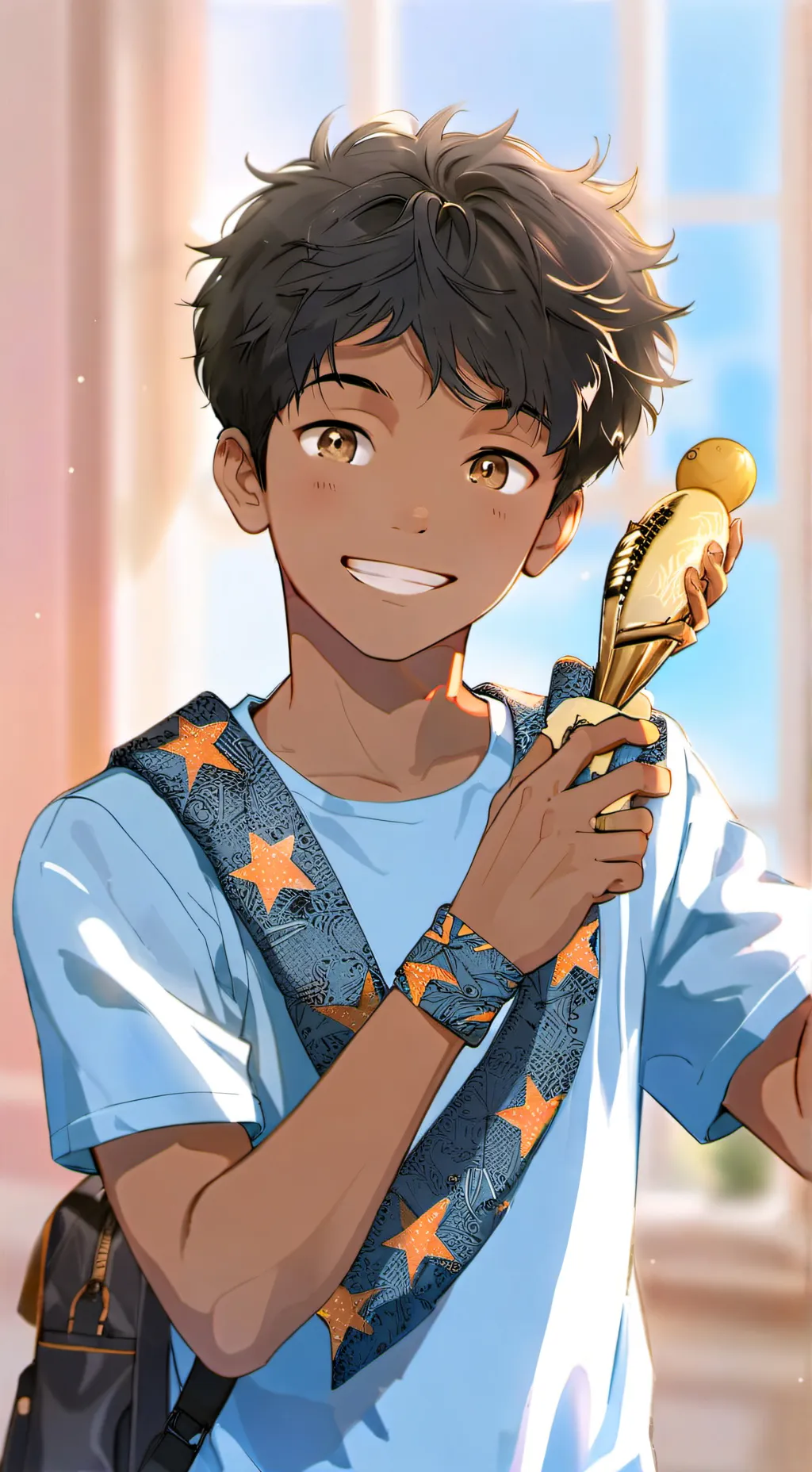 ai character: brian background