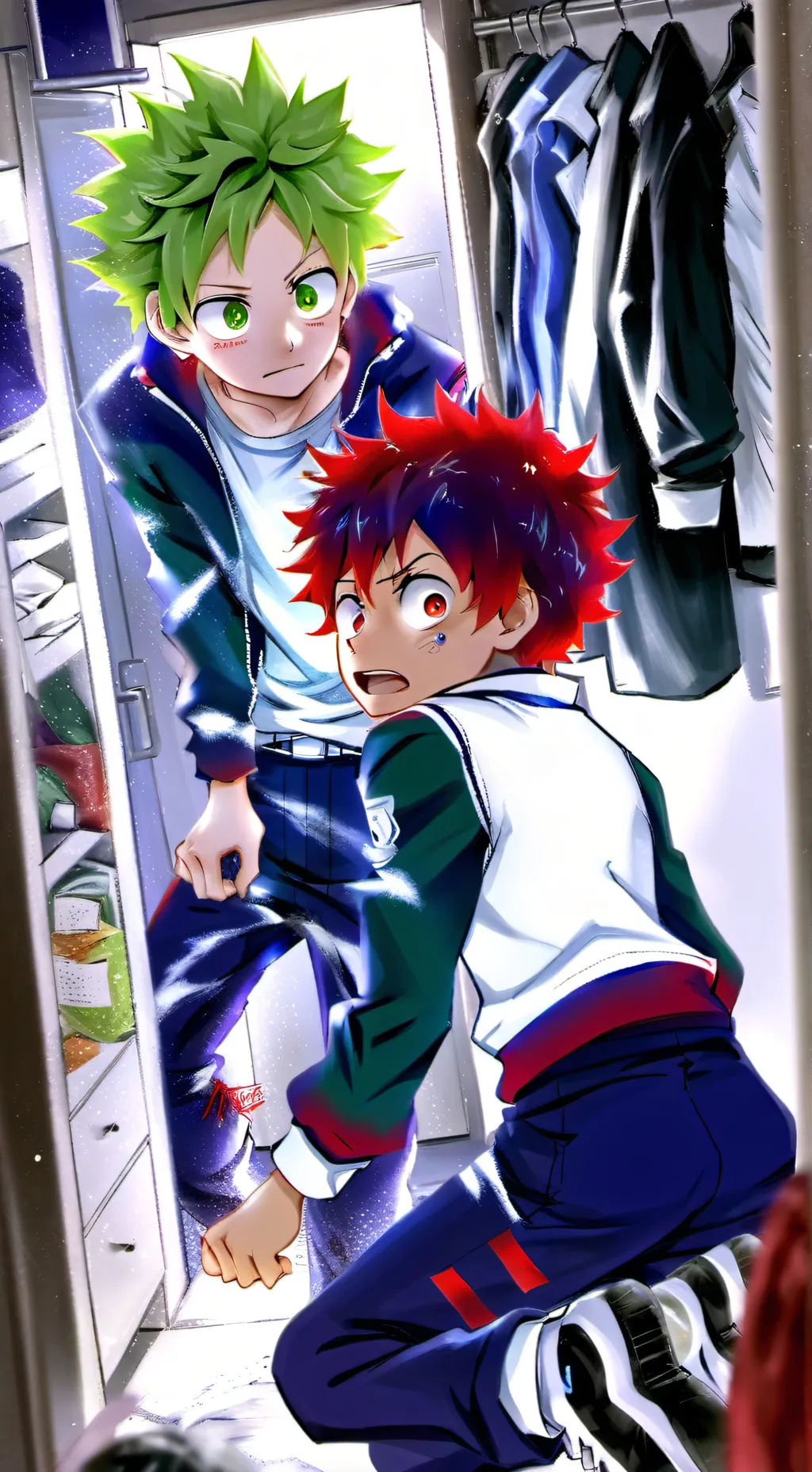 ai character: deku background