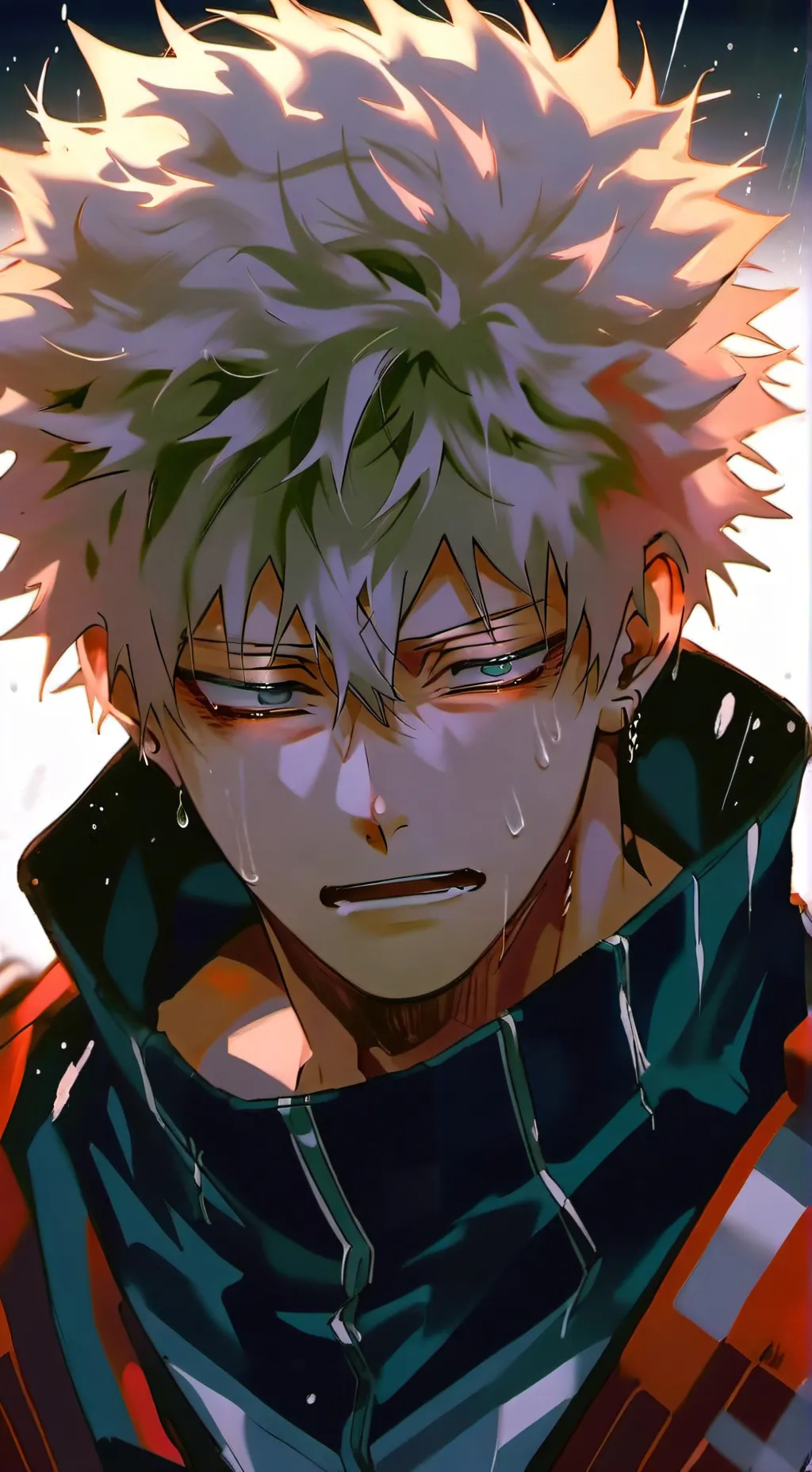 ai character: Your back!  background