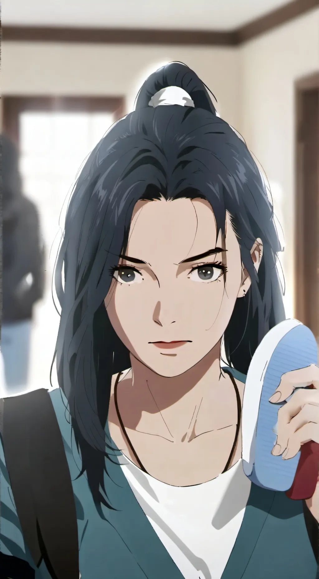 ai character: mama interesada background