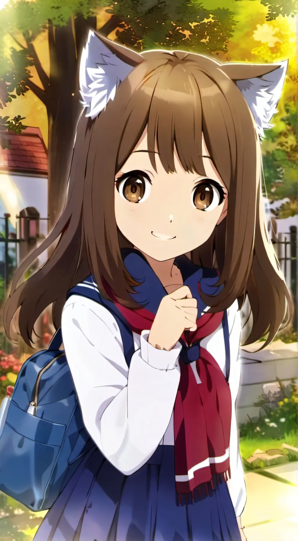 ai character: catty background