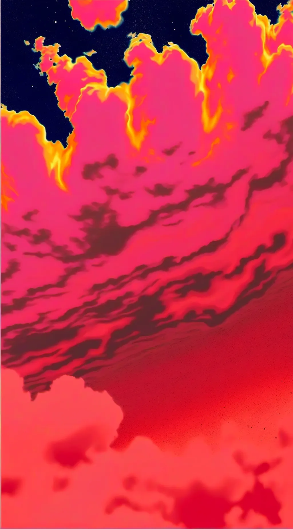 ai character: LET THE WORLD BURN background