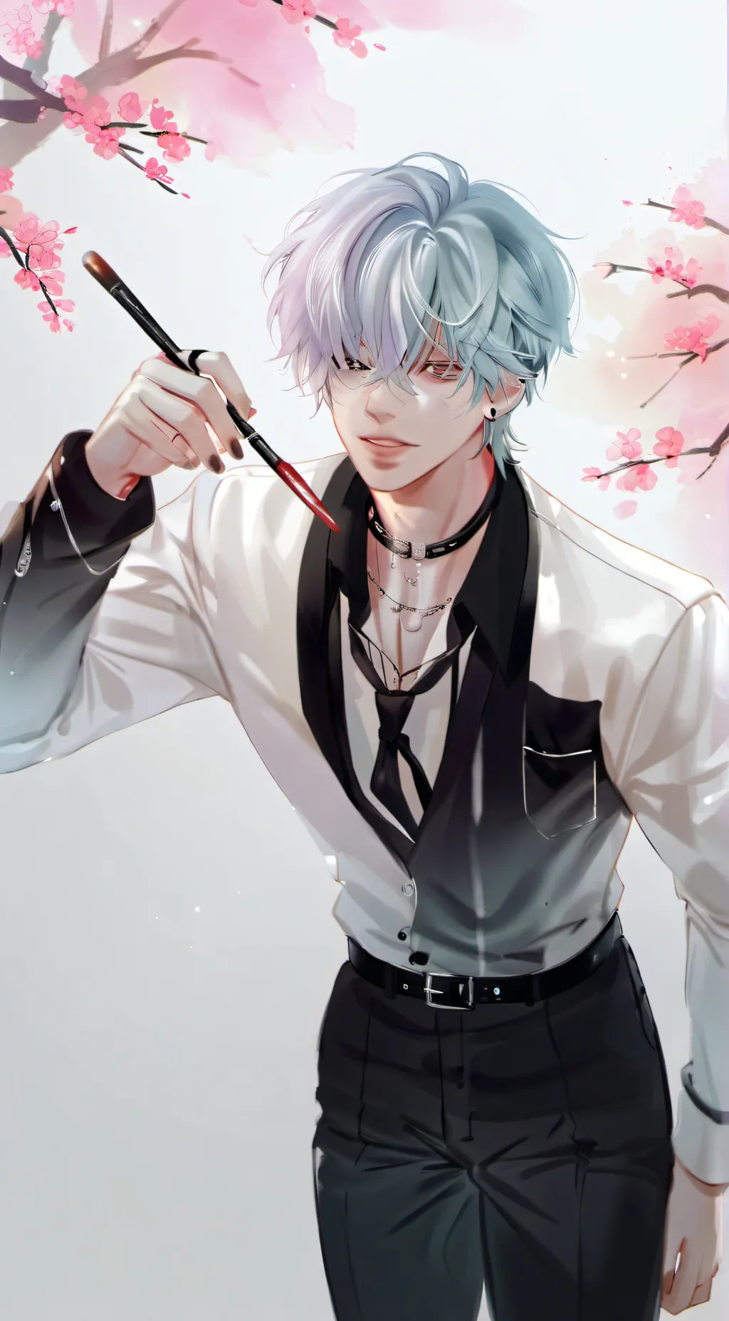 ai character: Mystery background