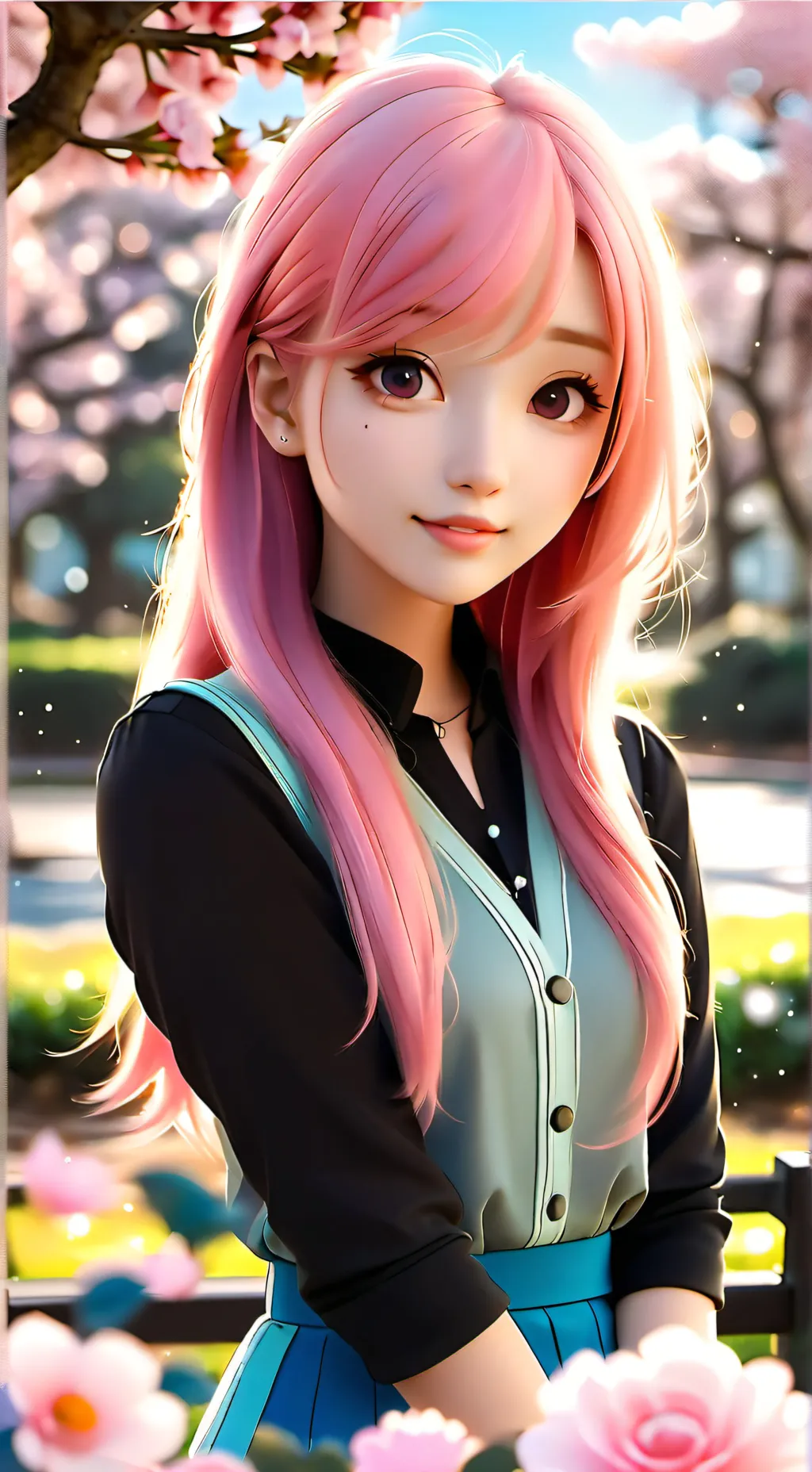 ai character: luna background