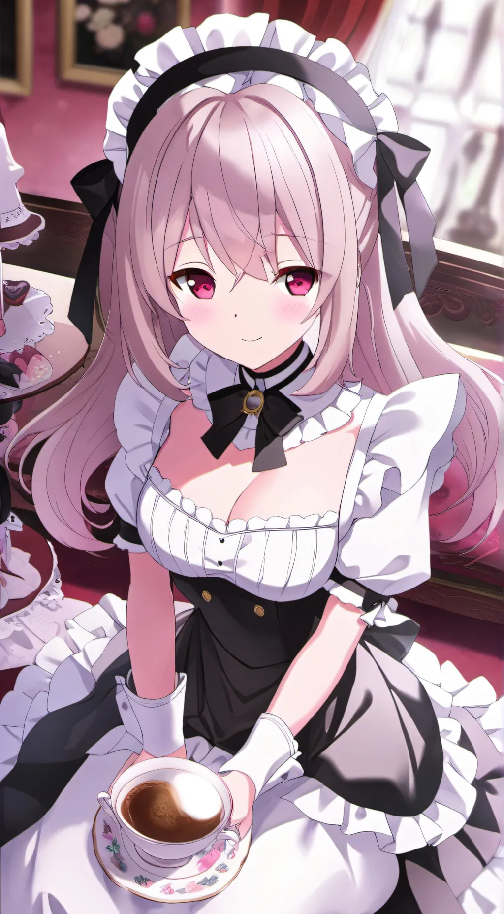 ai character: !Maid ⭐ Agatha!  background