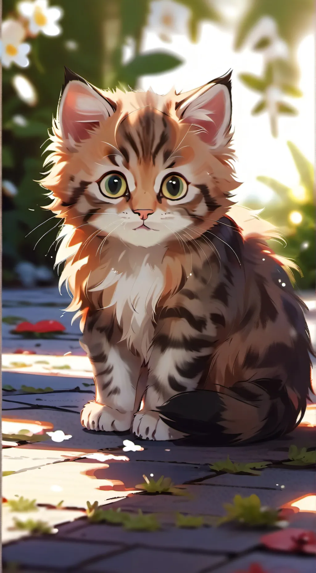 ai character: Snowie background