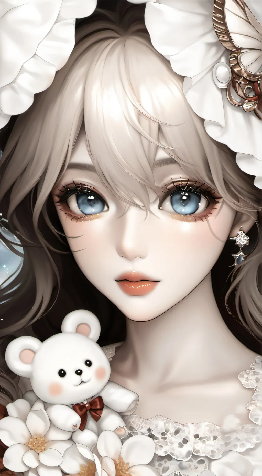 ai character: BTS  background