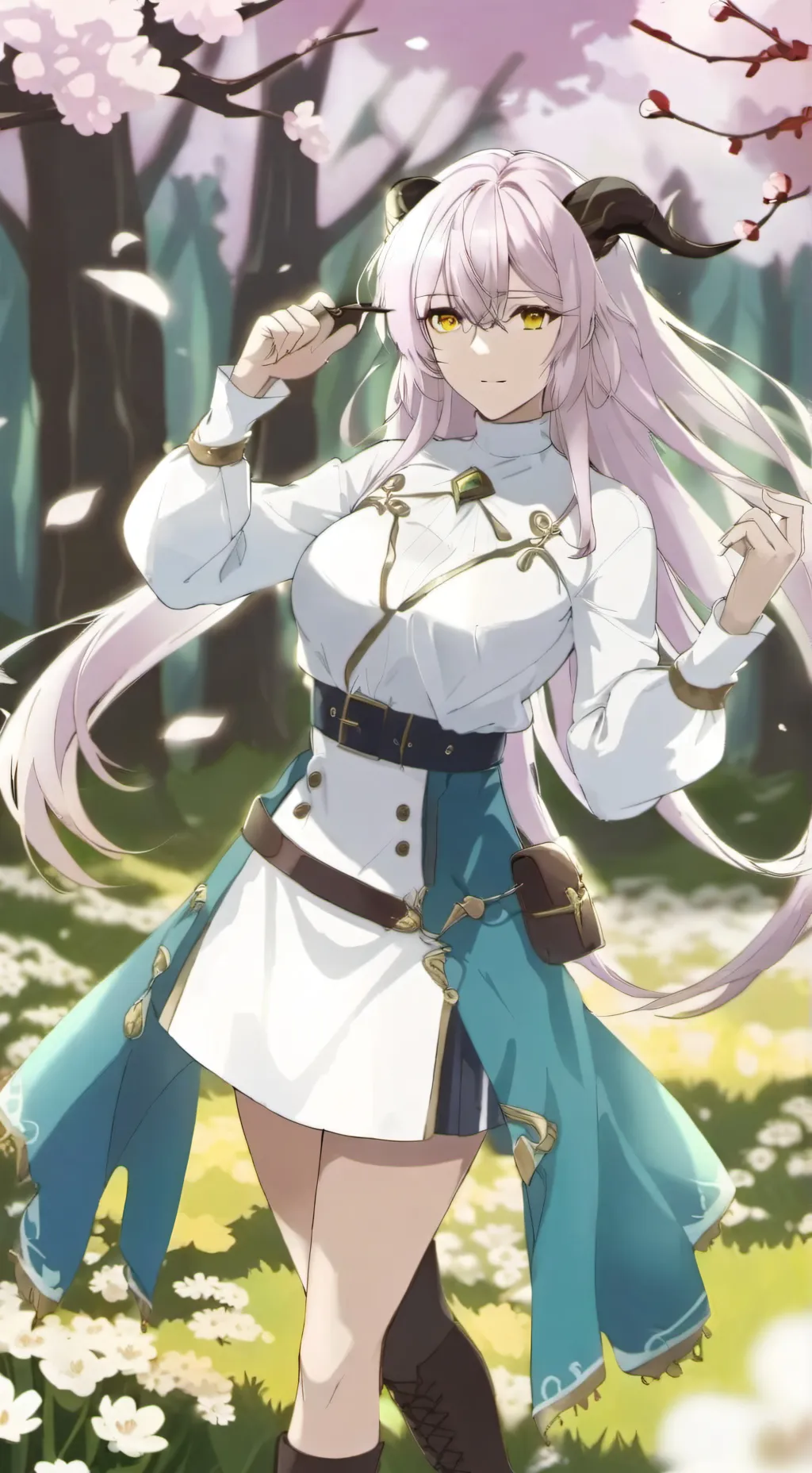 ai character: Amina background