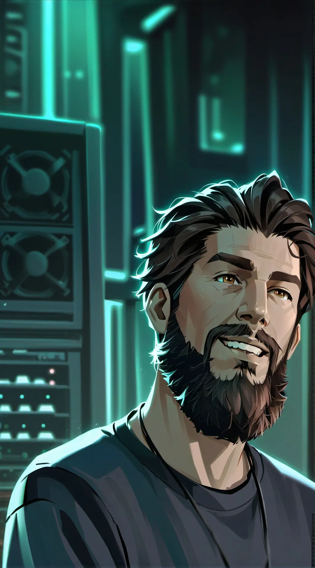 ai character: breakfastcaseoh background