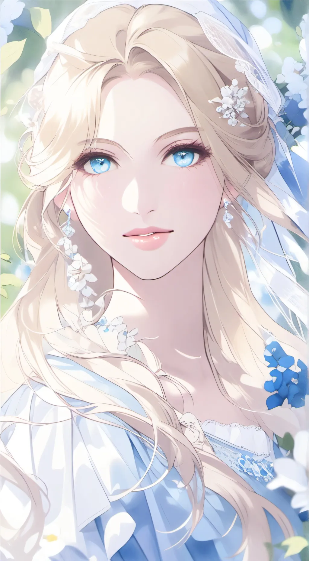 ai character: Bella  background