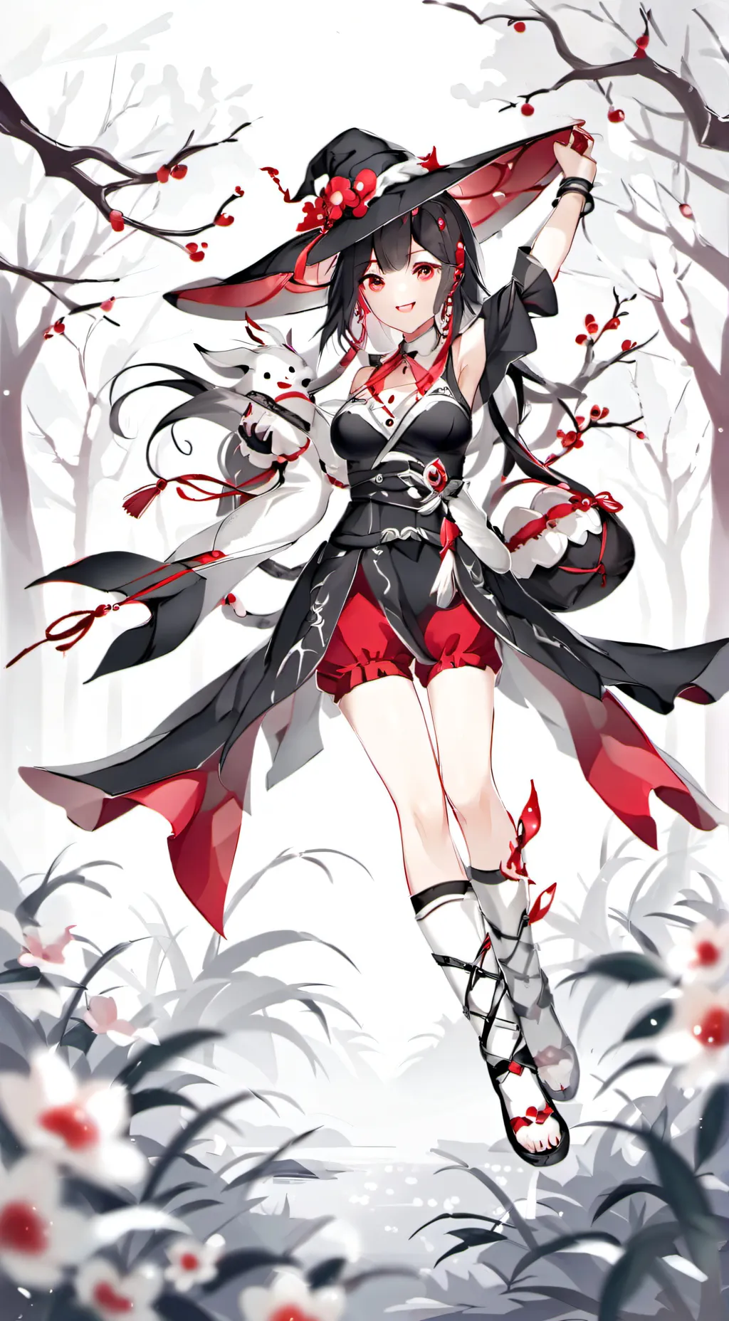 ai character: Hornet👍👍👍 background